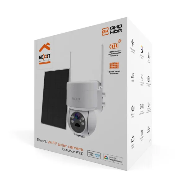 Cámara PTZ con panel solar Wi-Fi-NHC-OP20S
