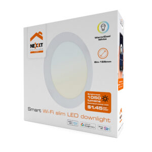 Luz LED inteligente empotrable tipo dowlight Wi-Fi-Nexxt