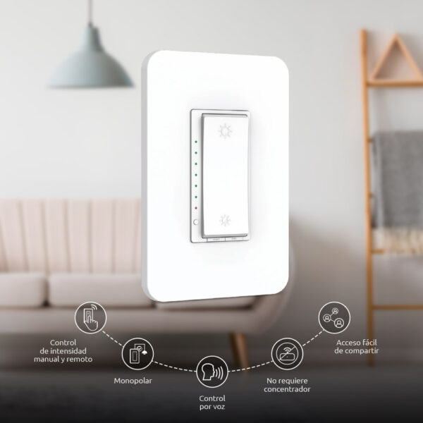 Atenuador de luz inteligente Wi-Fi-NHE-D100-Nexxt