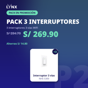 Pack 3 Interruptores – P2